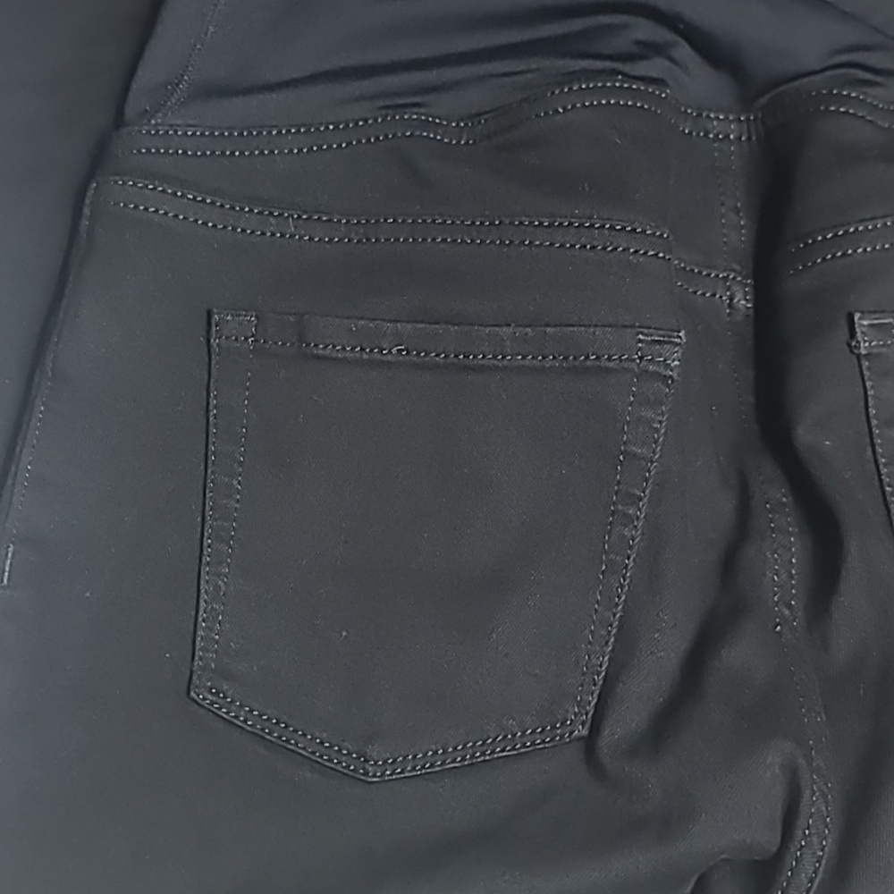 Isabel Maternity Black High-Waist Skinny Jeggings - Picture 3 of 6